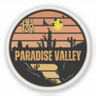 Sticker Paradise Valley, Arizona