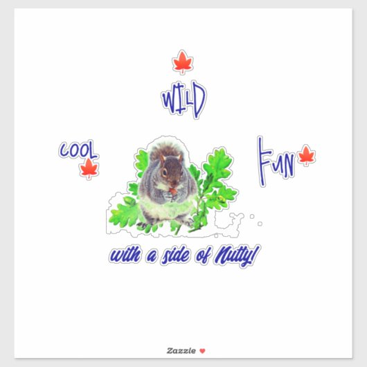 Sticker Paramètre de tendance Fun (Feuille)