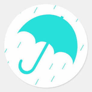 Sticker parapluie