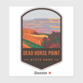 Sticker Parc d'État de Dead Horse (Feuille)
