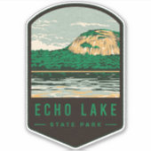 Sticker Parc d'état d'Echo Lake (Devant)