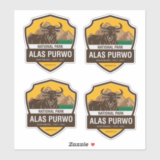 Sticker Parc national Alas Purwo Indonésie