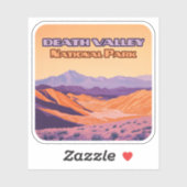 Sticker Parc national de Death Valley Californie Nevada (Feuille)