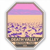 Sticker Parc national de Death Valley Golf du Devil (Devant)