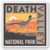 Sticker Parc national de Death Valley | Roadrunner (Devant)