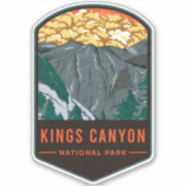 Sticker Parc national de Kings Canyon (Devant)