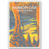Sticker Parc national de Mammoth Cave Kentucky (Devant)