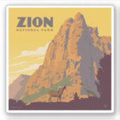 Sticker Parc national de Zion | Ram (Devant)