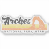 Sticker Parc national des Arches Utah (Devant)