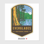 Sticker Parc national des Everglades (Feuille)