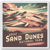 Sticker Parc national des Great Sand Dunes (Devant)