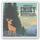 Sticker Parc national des Great Smoky Mountains (Devant)