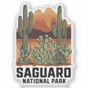 Sticker Parc national du Saguaro Cactus