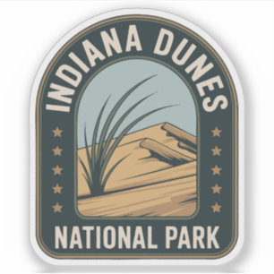 Sticker Parc national Indiana Dunes Adventure