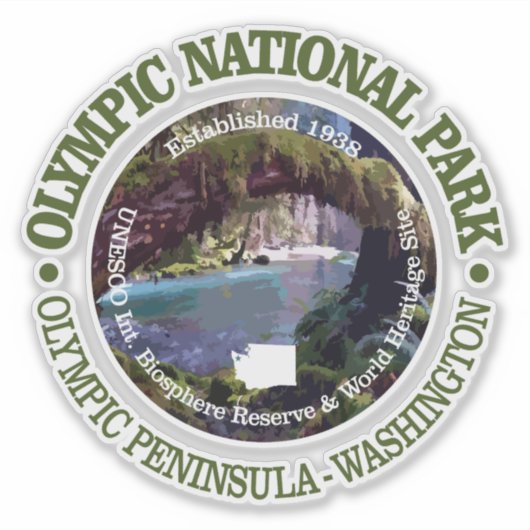 Sticker Parc national olympique (NP2) (Devant)