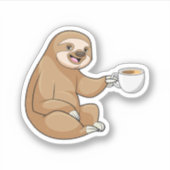 Sticker Parcelle avec la coupe du café (Devant)