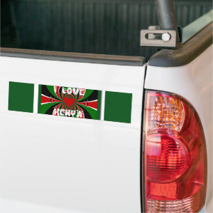 Sticker pare-chocs