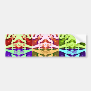 Sticker pare-chocs