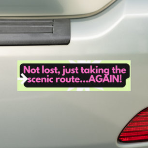 Sticker pare-chocs