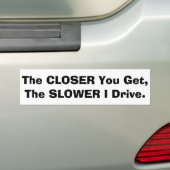 Sticker pare-chocs (En voiture)