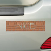 Sticker pare-chocs (En voiture)
