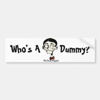 Sticker pare-chocs