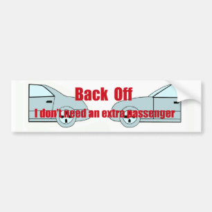 Sticker pare-chocs