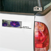 Sticker pare-chocs à fleurs du matin (Sur camion)