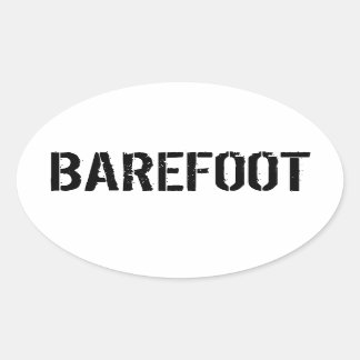 Sticker pare-chocs à pieds nus