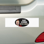 Sticker pare-chocs anti-Trump (En voiture)