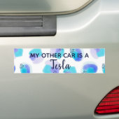 Sticker pare-chocs aquarelle (En voiture)