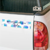 Sticker pare-chocs aquarelle (Sur camion)