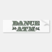 Sticker pare-chocs ATM de danse (Devant)