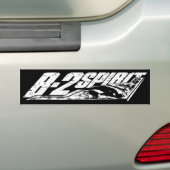 Sticker pare-chocs B-2 Spirit (En voiture)