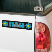 Sticker pare-chocs (bleu) (Sur camion)