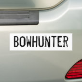 Sticker pare-chocs Bowhunter (En voiture)