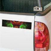 Sticker pare-chocs Carnaval Abstrait Art (Sur camion)