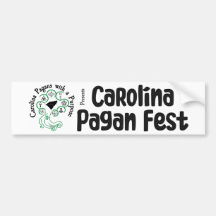 Sticker pare-chocs, Carolina Pagans avec un but