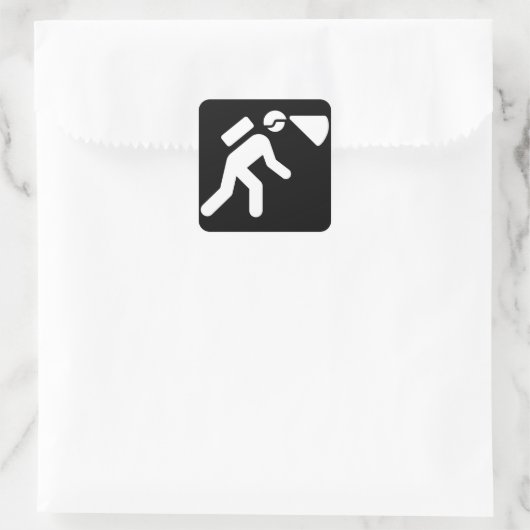 Sticker pare-chocs Caver (Sac)