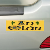 Sticker pare-chocs Clare (gaélique) (En voiture)