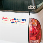 Sticker pare-chocs de campagne Vote Kamala Harris  (Sur camion)