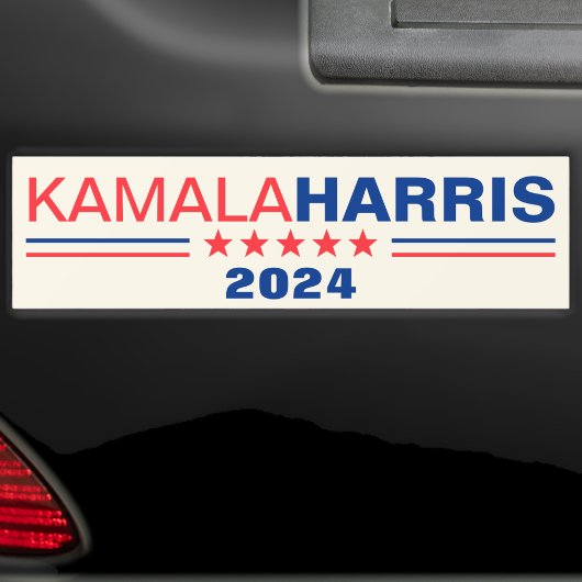 Sticker pare-chocs de campagne Vote Kamala Harris 