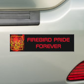 Sticker pare-chocs de la Pride Phoenixer (En voiture)
