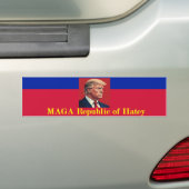 Sticker pare-chocs de la République (En voiture)
