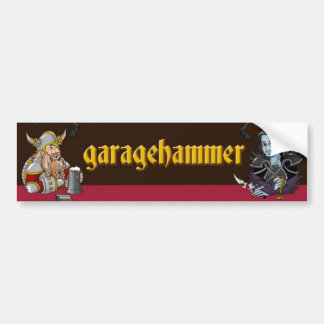 Sticker pare-chocs de marteau
