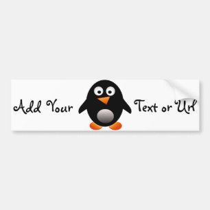 Sticker pare-chocs de pingouin