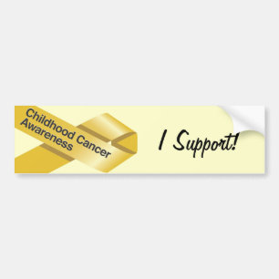 Sticker pare-chocs de sensibilisation au cancer ch
