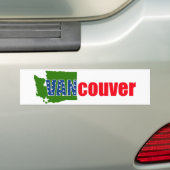 Sticker pare-chocs de Vancouver, Washington (En voiture)