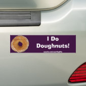 Sticker pare-chocs DONUT (En voiture)