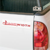 Sticker pare-chocs Dreamwidth (Sur camion)